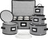 China Storage Containers, Hard Shell with Felt Dividers for Plates, 5-Piece Moving Boxes for Kitchen Organization