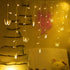 4.9ft 48 10 8 Decorman Butterfly Curtain Lights, LED USB Window Fairy Lights Butterflies Modes Firefly Twinkle String