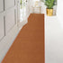 Kapaqua Custom Length Solid Color Runner Rug Non Slip Rubber Backing for Hallway Stair Kitchen Living Room, Burnt Orange, 23in X 1ft by Kapaqua