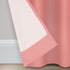 ECLIPSE Kendall Modern Blackout Thermal Rod Pocket Window Curtain, 1 Panel, 42 x 63, Coral