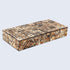 Handicrafts Home Handmade Paradox Pattern Decorative Box, Storage Organizer, Boho Style Treasure Box, 12x6x2