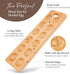 Namre' Holiday Deviled Egg Platter - Charcuterie Board with Recipes
