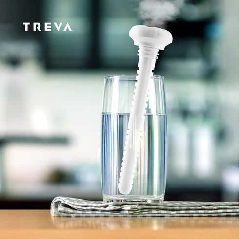 Treva Mini Portable Humidifier, USB Cool Mist Ultrasonic Moisture Wand for Home or Travel