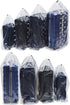 Set 4 Dust Cover Big Plastic Drawstring Bags Multi-Purpose for Storage and Keeping Luggage, Big Dolls, Blankets