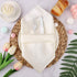 Aneco 12 Pieces Satin Napkin, 20 x 20 Inches Dinner Napkins for Weddings Party Decoration (Ivory)