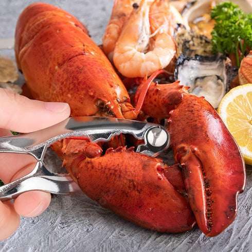 Set 2 2 4 Set Seafood Tools includes Crab Crackers, Lobster Crackers Shellers, Crab Leg Forks/Picks - Nut Cracker