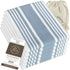 HONEST WEAVE GOTS Certified Organic Cotton Kitchen Hand and Dish Towel Sets
