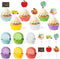 300pcs Back to School Cupcake Liners, Mini Cake Baking Cups with Toppers for First Day of School (6 Styles).