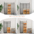9 53-58 Closet 10 Closet Organizer,12"D 50"W 63"H Tabiger Tier Shoe Rack Organizer for Entryway Pairs, DIY Stackable