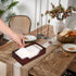 Gtencemen Bamboo Napkin Holder for Kitchen Table Bathroom Paper Towel Holder Farmhouse Flat Napkin Holders Brown Guest