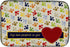 Caroline's Treasures SB3054DDM Dogs Leave Pawprints on Your Heart Dish Drying Mat Pad for Kitchen Counter (14 x 21",