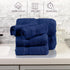 6 Set 550 100% 2 2 2 Set Lavish Home Piece Towel - GSM Cotton Bathroom Accessories - Bath Sheets, Hand Towels, and Wash