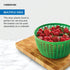 3.16 Farberware Small Pro Salad Spinner, Qt Lettuce Spinner with Pump Mechanism, Colander Basket and Non-Slip Base
