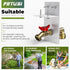 Water Spigot Kit,Hose bib Extender,Indoor-to-Outdoor Water Access, Durable Brass Connector & Screen Door Adapter, Quick