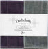 IPPINKA Nawrap Binchotan Dishcloth, Naturally Anti-Odor, 6 Ply, Absorbent, 13.5 x 13.5 in - Purple x Charcoal