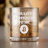 Shouldve Listened Bitcoin Round Rocks Glass - Crypto Gift, Satoshi
