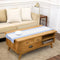 Solino Home Linen Table Runner 60 Inches - 100% Pure Linen Light