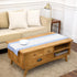 Solino Home Linen Table Runner 60 Inches - 100% Pure Linen Light
