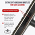 MP Maresh Products Vacuum Brush Attachment, 12" with Wheels, Compatible with Central Vac