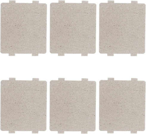 BOJACK Universal Microwave Waveguide Cover, Cutable Mica Board 118 X 99 mm (Pack of 6)