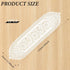 Ouligay 1 45" 13.38" Pcs Doilies for Tables Dresser Scarf for Bedrooms Furniture White Lace Table Runner Crochet Cotton