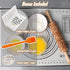 Embossed Rolling Pin for Baking, Cookie Embossing Rolling Pins with Flower Pattern, Wooden Engraved Dough Roller