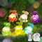 suddus Easter Bunny Battery Operated String Lights, 12.8ft 40LED Waterproof Colorful Easter