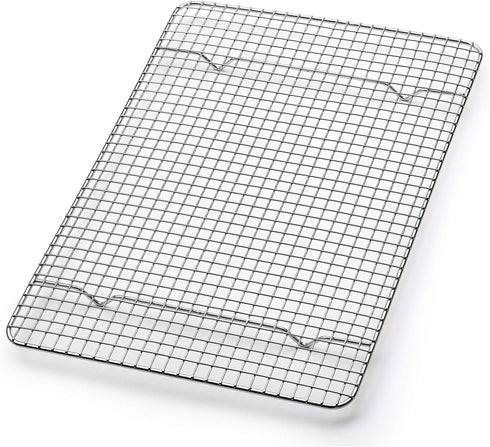 Spring Chef 100% Stainless Steel Cooling Rack & Baking Rack, 8.5 x 12 Inches, Fits Small Quarter Sheet Pan