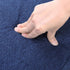 6.7''H Lawei Small Foot Stool Ottoman, Rectangle Fabric Footstool with Wood Legs, Shoe Seat Step Stool Under Desk