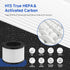 TZ-K1 Replacement Filter for ToLife TZ-K1 Air Purifier, 3-IN-1 H13 HEPA Filter for Smoke and Pollen