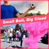 POPUPARTY Gender Reveal Soccer Ball, Soccer Ball Gender Reveal with Pink Powder for Boy or Girl Baby Gender Reveal