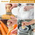 Bamboo Dish Scrub Brushes Set - Eco-Friendly Natural Cleaning Scrubbers for Dishwashing, Set of 2