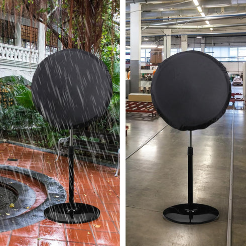 Industrial Fan Cover, Heavy Duty Waterproof & Dustproof Cover for 16-20" Stand Pedestal and Wall Mount Fans