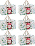 VENO 6 Pack Moving Bags, Large Christmas Storage Bins with lids, Packing