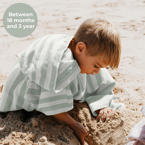 1-3 ZICOTO Stylish Hooded Beach Towel for Kids - Extra Soft and Fast Drying Poncho for Toddlers Years is Made