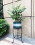 11.8 inches (18.9 INCHES Diameter Tall Metal Plant Stand for Indoor or Outdoor,Heavy Duty Flower Pot Stand Rack Holds