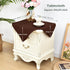 2 Pack 24 24 Inch Small Square Tablecloth x Washable Polyester Table Cloth Solid Chocolate Heavy Duty Fabric End Table