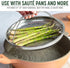 Goodful All-In-One Pan Steamer Basket - Premium Stainless Steel, Dishwasher Safe, Perfect for Steaming Vegetables