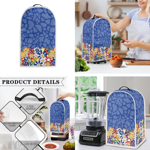 Daisy Butterfly 2 Slice Toaster Covers, Dust Protection for Bread Toaster, Machine Washable Blender Cover