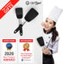 UpGood Silicone Turner Set, 600ºF Heat Resistant Kitchen Spatulas, Large & Small with Flexible Stainless Steel