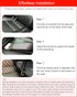 Car Leg Extender Leg Support for Driving, Car Front Seat Thigh Extender Support Cushions, Adjustable
