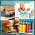 20 2oz Tanlade Pcs Plastic Squeeze Bottles Bulk Boston Dispensing Empty Hair Oil Bottles with Twist Cap for Essential