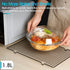 Mini 9 Inch Round Glass Casserole Dish with Glass Lid, Oven Safe Bakeware with Handles (1.9 QT)
