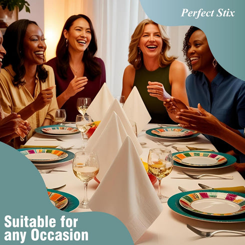 Bell Marque 300 Pack White Dinner Napkins - 2-Ply, 17" Width, 15" Length, 0.1" Height