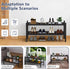 2 Closet,Hallway,Entryway,Small 27"x11"x13" Haddockway Tier Bamboo Shoe Rack Storage Organizer, Multifunctional Free