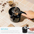 Dreamfarm Grindenstèin Compact Espresso Coffee Grind Knock Box, Sturdy, Black
