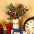 12 14 Inch Tatuo Pieces Christmas Pine Picks and Sprays Artificial Assorted Berry Stem Large Faux Pine Cone Branches