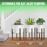 10 16 Inches 1 Pack) Sorbus Adjustable Metal Plant Stand Mid Century Style Flower Pot Holder, to Planter Stand