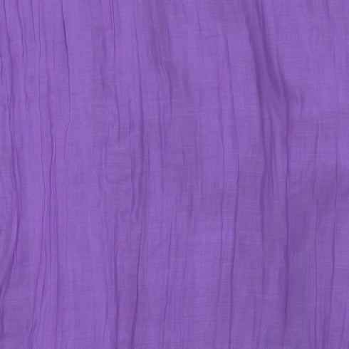 Elrene Home Fashions Greta Crushed Sheer Tie Tab Top Teen Kids Single Window Panel Curtain Drape, Purple
