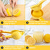 Zulay Kitchen Metal Lemon Squeezer - Handheld Lemon Juicer Squeezer - Easy to Use Citrus Juicer - Manual Press